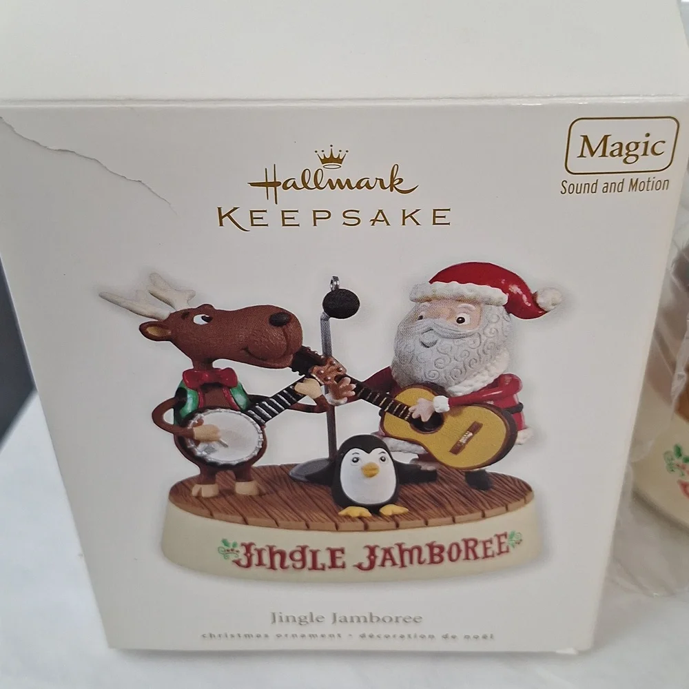 Hallmark Keepsake ornament Jingle Jamboree ornament 2010 HANDCRAFTED New